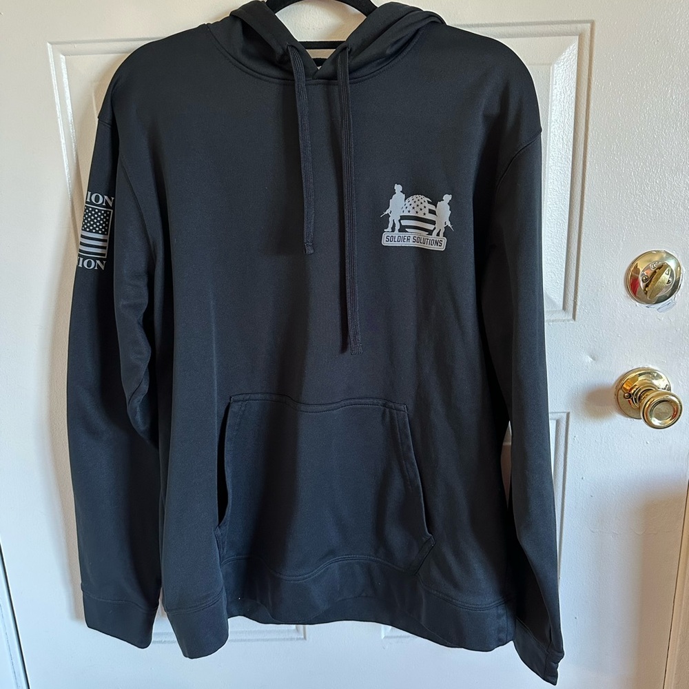 Men's Black Hoodie